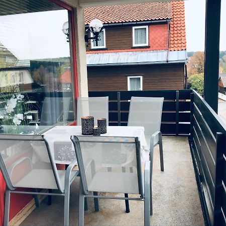 Wohnung An Der Skiwiese - Boxspring - Balkon - 2 Smart Tv - Carport Braunlage Dış mekan fotoğraf
