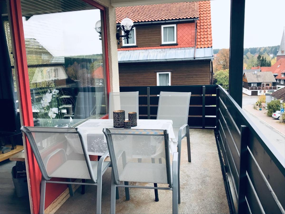 Wohnung An Der Skiwiese - Boxspring - Balkon - 2 Smart Tv - Carport Braunlage Dış mekan fotoğraf