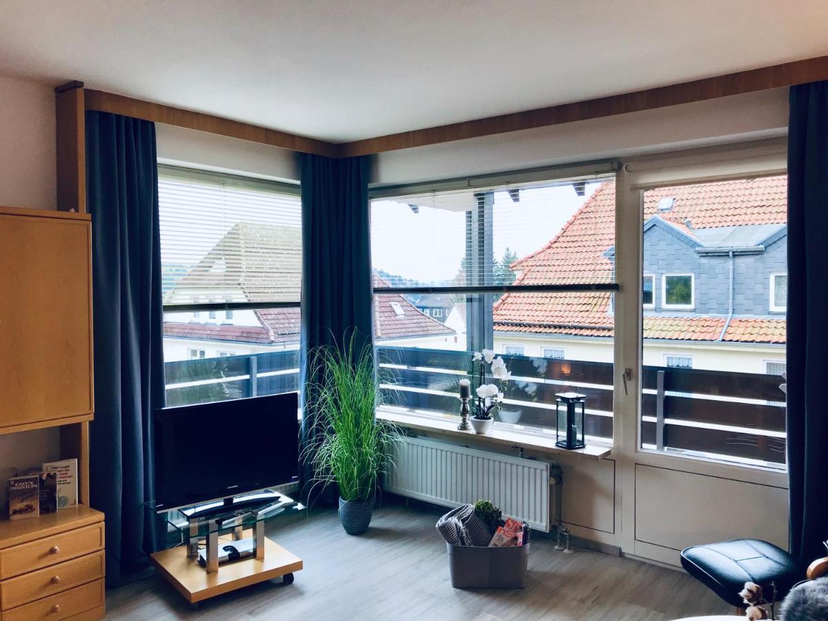 Wohnung An Der Skiwiese - Boxspring - Balkon - 2 Smart Tv - Carport Braunlage Dış mekan fotoğraf